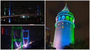 Туркияда Ўзбекистон Давлат байроғи куни муносабати билан айрим меъморий иншоотлар ёритилди