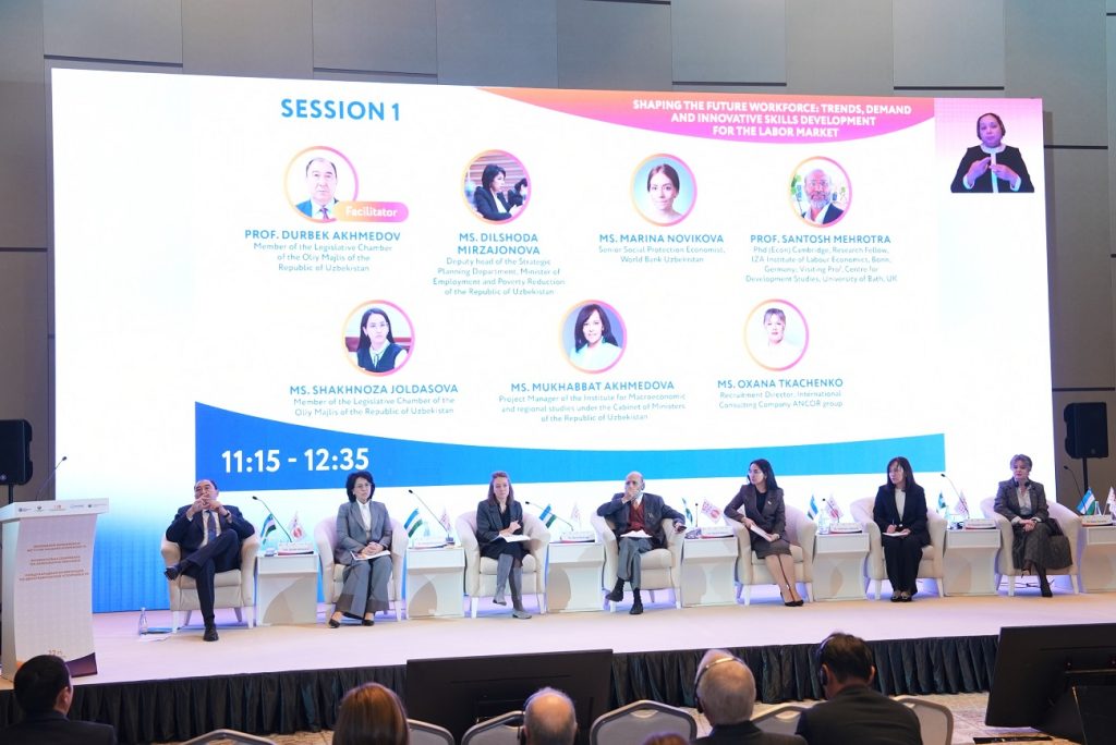 Тошкентда инсон капиталини ривожлантириш орқали хотин-қизлар ва ёшлар салоҳиятини рўёбга чиқариш масалалари муҳокама қилинди