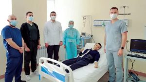 O‘zbekistonda birinchi marta rossiyalik shifokorlar ko‘magida bolaga jigar ko‘chirib o‘tkazildi