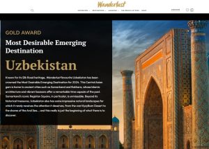 Wanderlust: Oʻzbekiston — dunyodagi eng istiqbolli sayyohlik yoʻnalishi