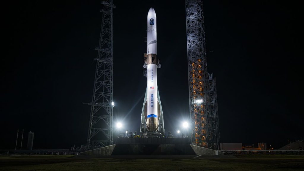 Blue Origin New Glenn raketasining birinchi parvozini bekor qildi