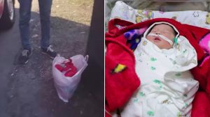 Toshkentda mahalla aholisi sumkada qoldirilgan chaqaloqni qutqarib qoldi