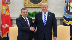 Шавкат Мирзиёев поздравил Дональда Трампа с официальным вступлением в должность