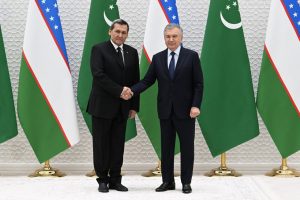 Oʻzbekiston prezidenti Turkmaniston TIV rahbari Rashid Meredovni qabul qildi