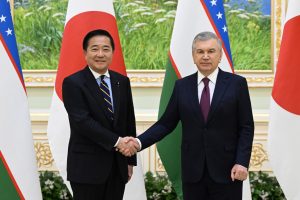 Shavkat Mirziyoyev Yaponiya bosh vazirining maxsus maslahatchisi Akixisa Nagashima boshchiligidagi delegatsiyani qabul qildi