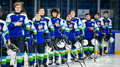 Юниорская сборная Узбекистана дебютирует на чемпионате мира по хоккею U18