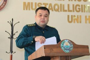 Toshkent shahar IIBB boshligʻiga birinchi oʻrinbosar tayinlandi