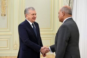 Shavkat Mirziyoyev iqtisodiy taraqqiyot masalalari bo‘yicha maslahatchi Suma Chakrabartini qabul qildi