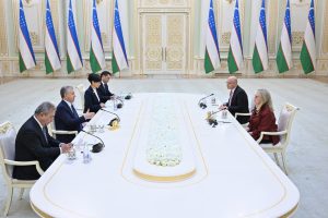 Prezident AQSH kongressi aʼzosi Kerol Miller bilan uchrashuv o‘tkazdi