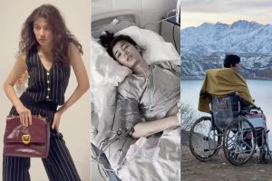 Ozoda Nursaidovaning klipida suratga tushayotgan model Sabrina Jabborova og‘ir jarohat oldi