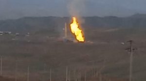 В Байсуне на месторождении «М-25» произошел выброс сероводорода — видео