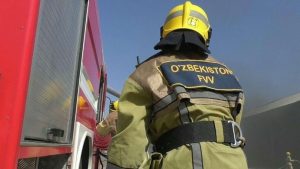 В Ташкенте загорелась квартира