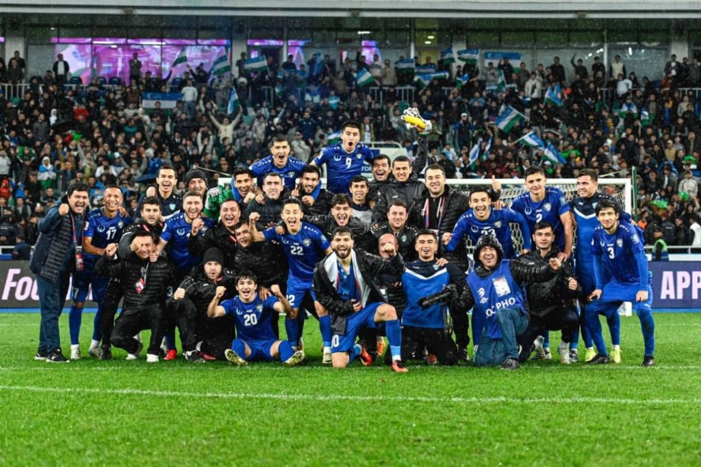 Узбекистан поднялся в рейтинге FIFA