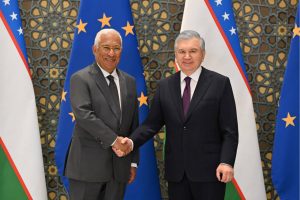 Шавкат Мирзиёев провел неформальную встречу с президентом Европейского совета Антониу Коштой